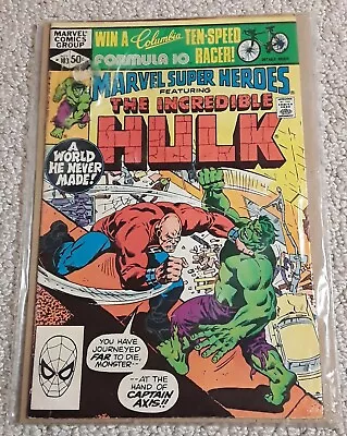 Buy Marvel Super-heroes Featuring The Incredible Hulk #103, Bronze Age 1981, Fn 22 • 8.73£