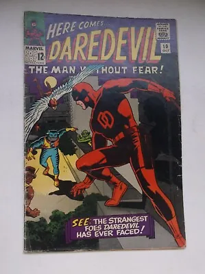 Buy Marvel: Daredevil #18, 1st Ani-men Appearance, Key Book, 1965, Gd/vg (3.0)!!! • 40.02£