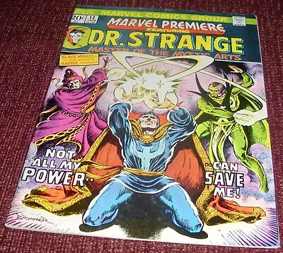 Buy Marvel Premiere - Dr Strange:  Master Of The Mystic Arts, Issue #13,  1974 • 14.30£