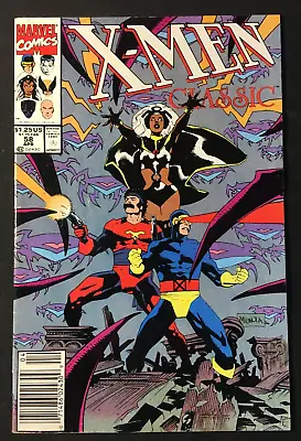 Buy X Men Classic 58 Newstand Variant Mike Mignola V 1 Wolverine Magik Storm Marvel • 1.59£