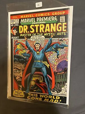 Buy Marvel Premiere No. 3 (1972) Doctor Strange Begins! Barry Smith Art! • 64.34£