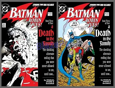 Buy Batman #428 2nd Print Facsimile Cover A B Variant Set Options DC Comics 2024 NM • 7.14£