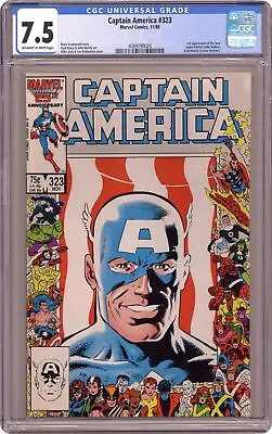 Buy Captain America #323D CGC 7.5 1986 4089790024 1st App. Super Patriot • 42.82£