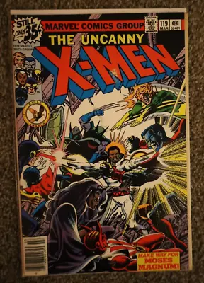 Buy X Men Issue 119 VF Grade 1979 Claremont Run Wolverine Storm Cyclops • 23.72£
