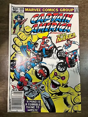 Buy Captain America 269, 1982, Newstand Edition • 4£