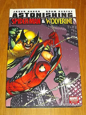 Buy Astonishing Spiderman & Wolverine Marvel Aaron Kubert Hardback < 9780785148906 • 7.99£