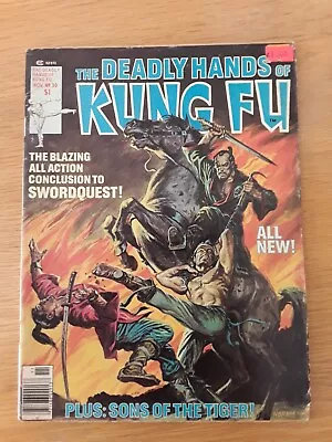 Buy THE DEADLY HANDS OF KUNG FU Magazine (1974) #30  • 0.99£