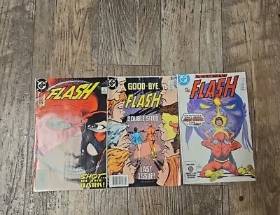 Buy THE FLASH Comic Book Lot Of 3 , #39,329,350. • 9.59£