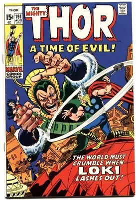 Buy Thor #191  1971 - Marvel  -NM- - Comic Book • 74.76£