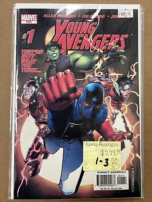 Buy Young Avengers #1-3 NM- 1st Appearance Of Young Avengers Marvel 2005 - 3 ISSUES! • 99.82£
