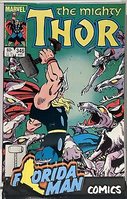 Buy The Mighty Thor #346 NM Walt Simonson Story/art, Malekith, Surtur, Marvel 1984 • 3.14£