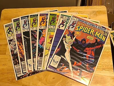 Buy Peter Parker Spectacular Spider-Man #81-85, 87, 88, 89 -1982 Milgrom Lot • 94.62£