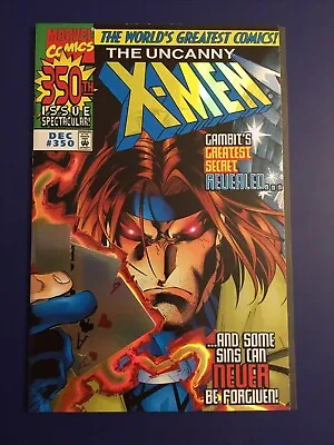 Buy The Uncanny X-Men #350 December 1997 Holofoil Edition Trial Of Gambit Marvel A4 • 23.74£