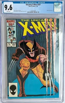 Buy Uncanny X-Men  #207 - CGC 9.6 - Selene Appearance - Wolverine • 64.34£