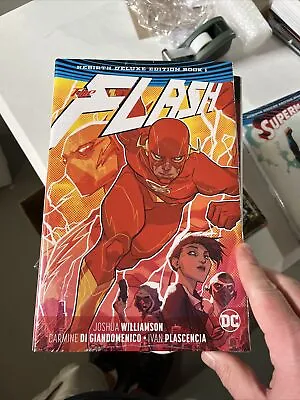 Buy The Flash Rebirth Deluxe Edition #1 (DC Comics, September 2017) Deluxe Hardcover • 15.77£