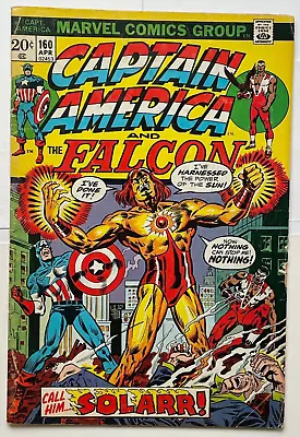 Buy Captain America #160- Marvel Comics -1973 • 3.95£