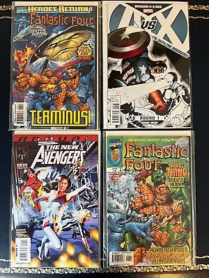 Buy Fantastic Four 4 & 6, A Vs X R1, The New Avengers Annual, Marvel Comics • 0.01£