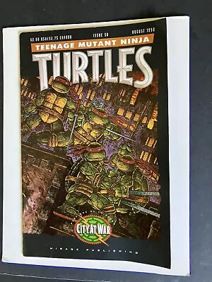 Buy Teenage Mutant Ninja Turtles #50 Mirage Publishing 1992 Comic 1984 Series Tmnt • 13.40£