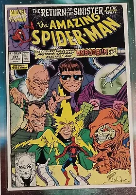 Buy Amazing Spider-Man 337 (1990) ‘Rites And Wrongs’ Return Of The Sinister Six • 29.90£