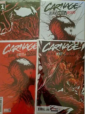 Buy Carnage Black White And Blood (#1)  1st & 2nd Prints Variant F + 1:50 Incentive  • 39.75£