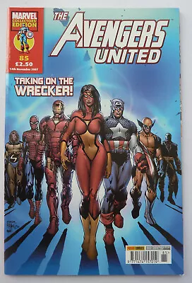Buy The Avengers United #85 - Marvel UK Panini 14 November 2007 VF 8.0 • 5.25£