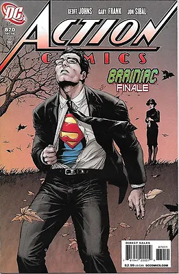 Buy Action Comics Comic Book #870 Superman DC Comics 2008 VERY HIGH GRADE NEW UNREAD • 3.21£