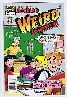 Buy Archie's Weird Mysteries #20 Archie Pub 2002 Yesterday Starts Tomorrow ! • 11.83£