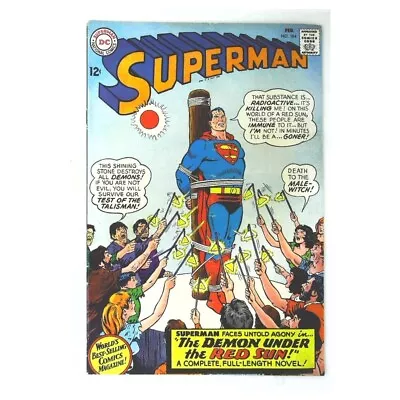 Buy Superman (1939 Series) #184 In Fine + Condition. DC Comics [p/ • 45.93£