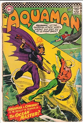 Buy Aquaman #29 DC Comics 1966 1.8 GD- KEY 1ST OCEAN MASTER NICK CARDY COVER • 51.24£