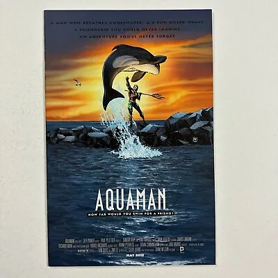 Buy Aquaman 40 Free Willy Movie Poster Homage Variant (2015, Dc Comics) • 9.48£