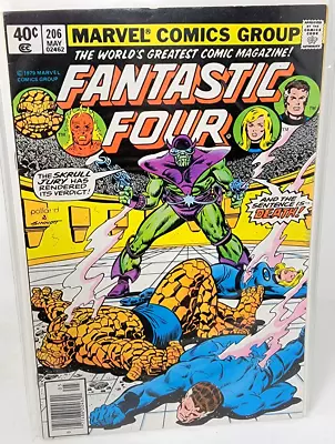 Buy Fantastic Four #206 Dorrek & R'kill Skrull Appearance *1979* 8.0 • 6.83£