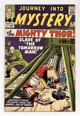 Buy Thor Journey Into Mystery #102 GD/VG 3.0 1964 1st App. Sif • 79.95£