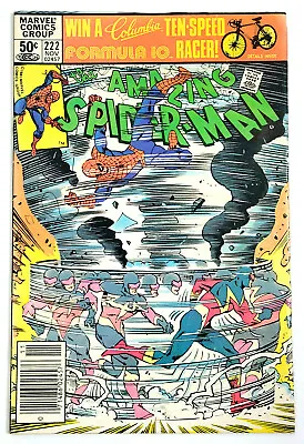 Buy Amazing Spider-man # 222 - (1981) Marvel Comics - 1st Appearance Of Speed Demon • 15.77£