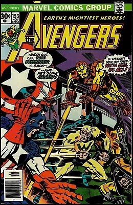 Buy Avengers (1963 Series) #153 FN- Condition • Marvel Comics • November 1976 • 3.95£