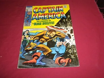 Buy BX2 Captain America #121 Marvel 1970 Comic 4.0 Bronze Age Copy 2 • 10.95£