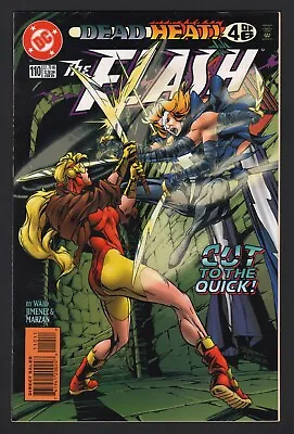 Buy FLASH #110, 2ND SERIES, 1996, DC Comics, NM- CONDITION, DEAD HEAT - PART 4! • 3.20£