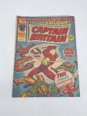 Buy Captain Britain #1 Oct 1976 1st Appearance Of Captain Britain No Mask • 77.38£