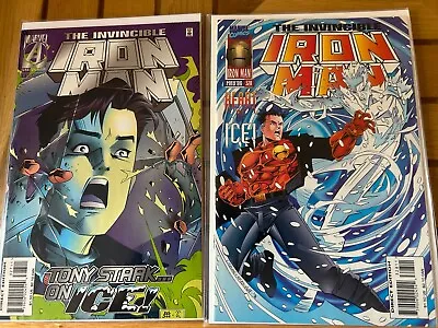Buy Iron Man (1968 1st Series) Issue 327 And 328 Heart Of Ice Story Line • 8.99£