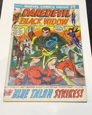 Buy Daredevil And The Black Widow #92 1st Blue Talon (1972 Marvel Comics) • 9.99£