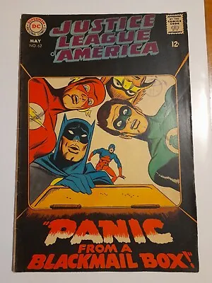 Buy Justice League Of America #62 May 1968 FINE+ 6.5  Panic From A Blackmail Box!  • 16.99£