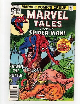Buy Marvel Tales #83 Spider-Man Marvel Comics Newsstand Good FAST SHIPPING! • 2.76£