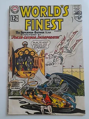 Buy World's Finest #129 Sept 1962 Good- 1.8 Joker & Lex Luthor Team-up • 6.99£