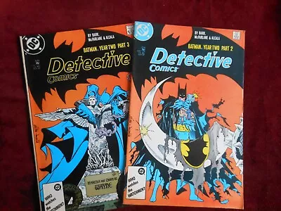 Buy Detective Comics: Batman Year Two Parts 2 & 3 (576 & 577) 1987 DC Comics VGC/FN • 8.99£