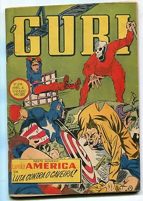 Buy O GURI #316 Apparent GD+   Captain America Red Skull 1953 Brazilian. • 396.22£