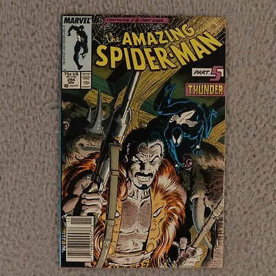 Buy Amazing Spider Man #294 1987 Death Of Kraven The Hunter Newsstand Marvel A2 • 103.91£