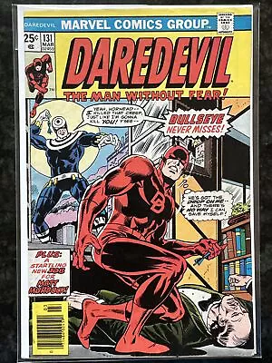 Buy Daredevil #131 1976 Key Marvel Comic Book 1st Appearance & Origin Of Bullseye • 120.08£