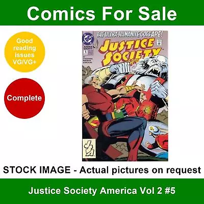 Buy DC Justice Society America Vol 2 #5 Comic - VG/VG+ 01 Dec 1992 • 2.99£