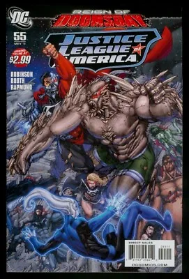 Buy DC Comics JUSTICE LEAGUE Of AMERICA #55 NM 9.4 • 2.39£