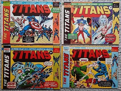 Buy The Titans Comics Weekly UK 1 To 8 & 57 Inhumans Sub Mariner Captain Marvel • 20£