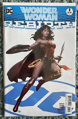 Buy WONDER WOMAN Rebirth #1 Stanley Artgerm Lau Variant DC Comics 2016 SentInMailer • 7.99£